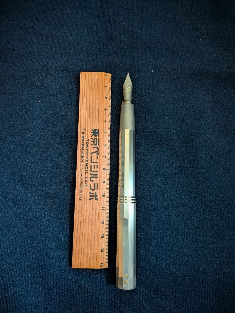 【こうぴ】　H. WORKS エイチワークス　チタン 万年筆