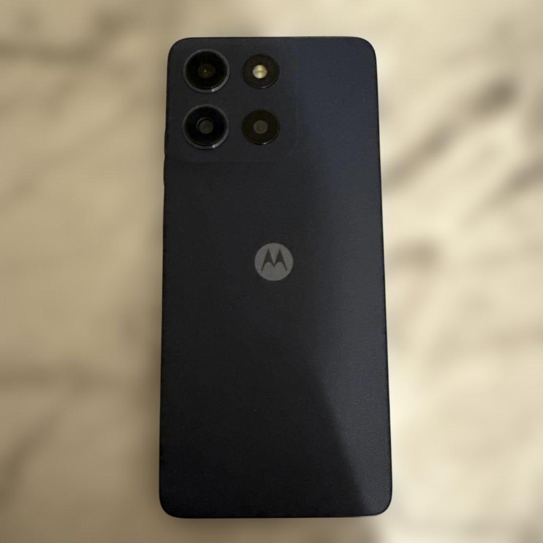 ほぼ新品未使用 moto g66y 5G motorola ブラックオイスター