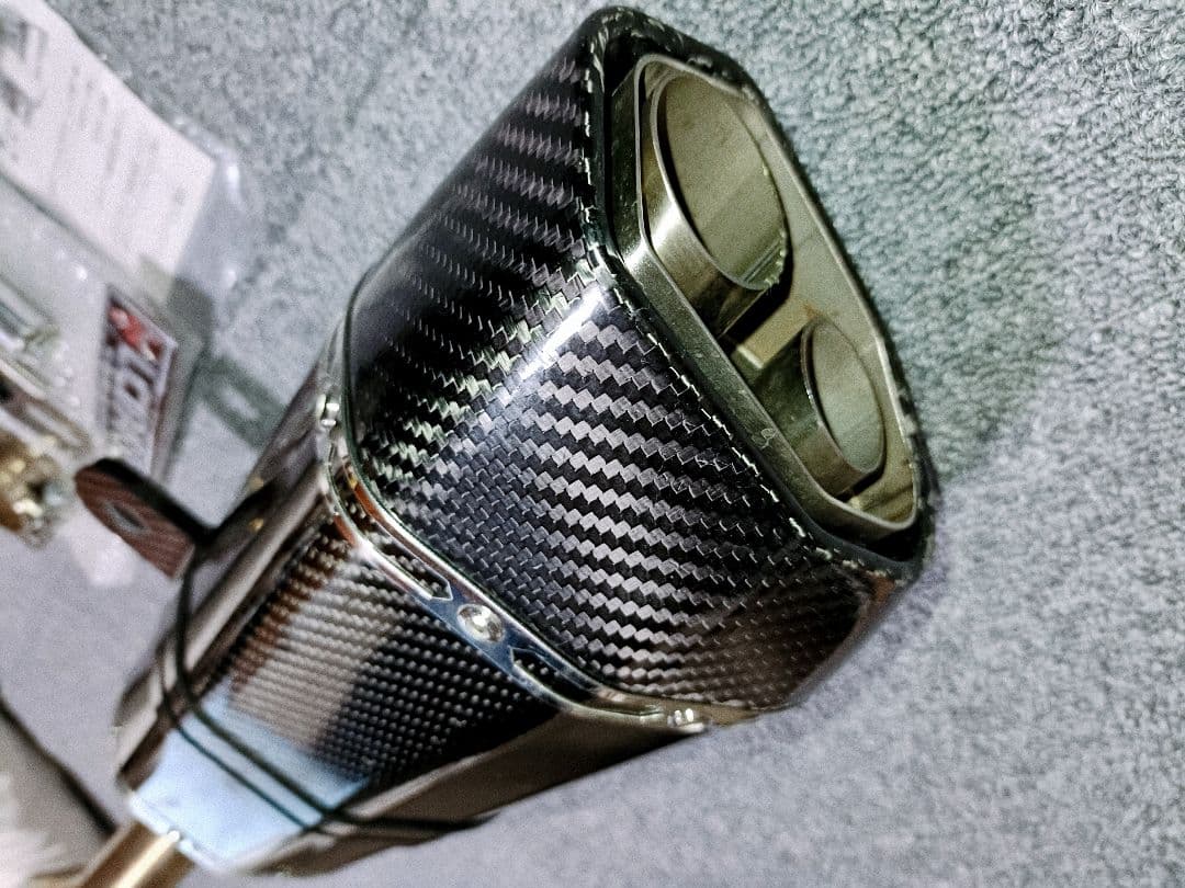 美品 LCI CBR400R X NC56 カーボンマフラー 定価46,200円