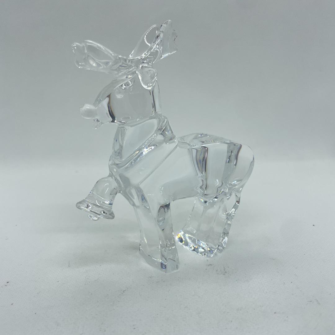 バカラ トナカイのクリスタル製置物