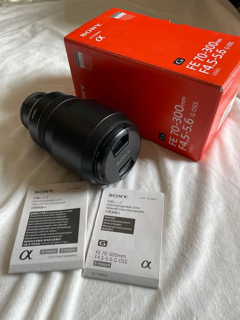 【美品】Sony FE 70-300mm F4.5-5.6 G OSS