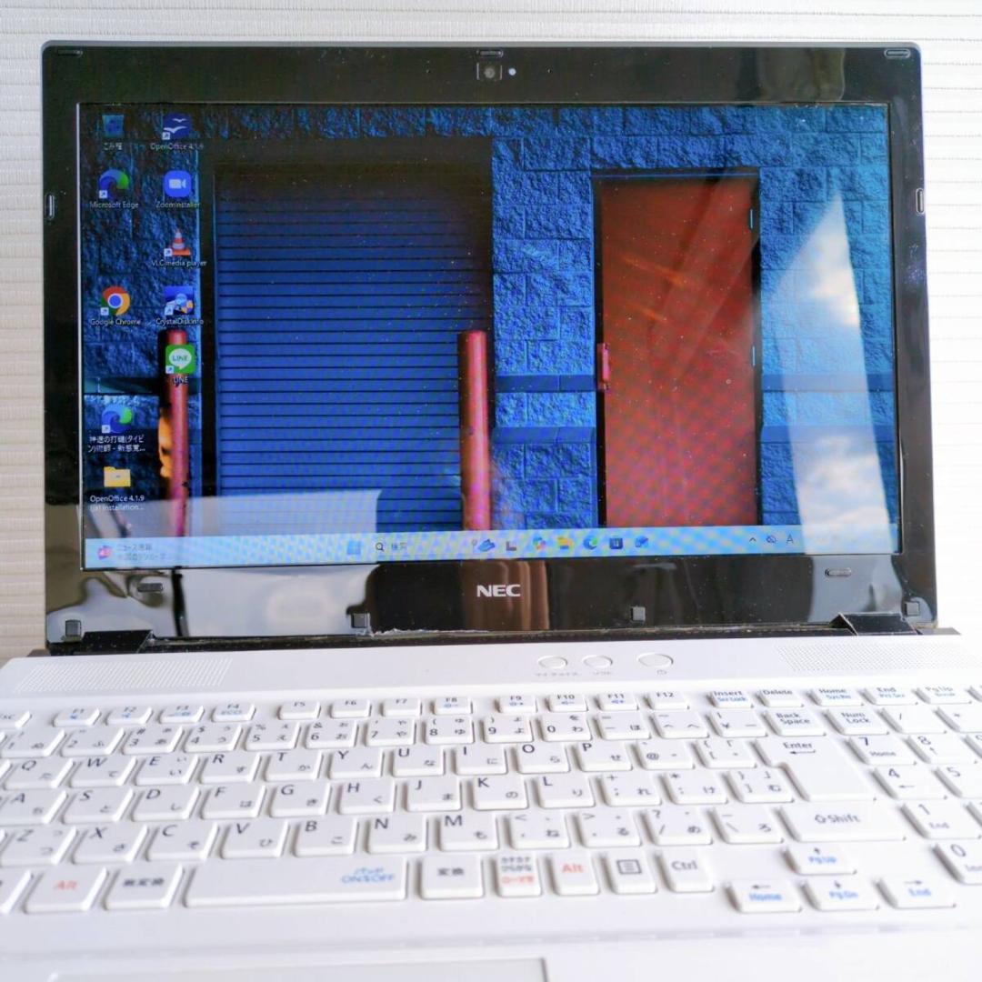 ノートパソコン NEC i5 Windows11 8GB SSD webカメラ