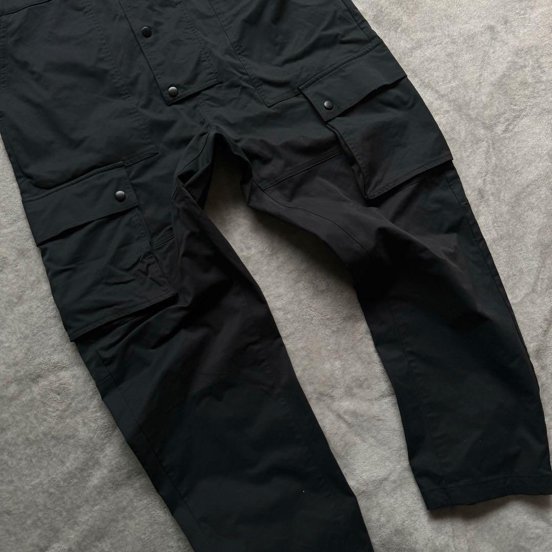 NIKE スウッシュ オーバーオール サロペット ブラック ホワイト S