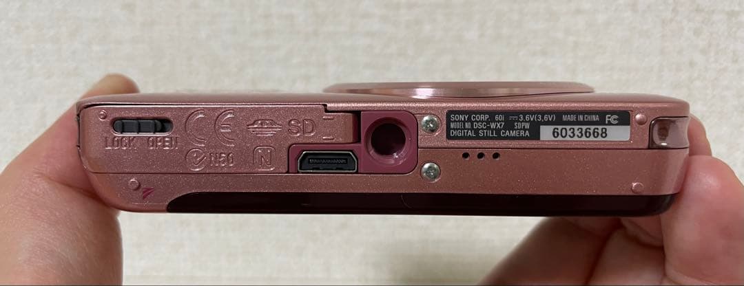 SONY Cyber-shot ピンク　未チェック