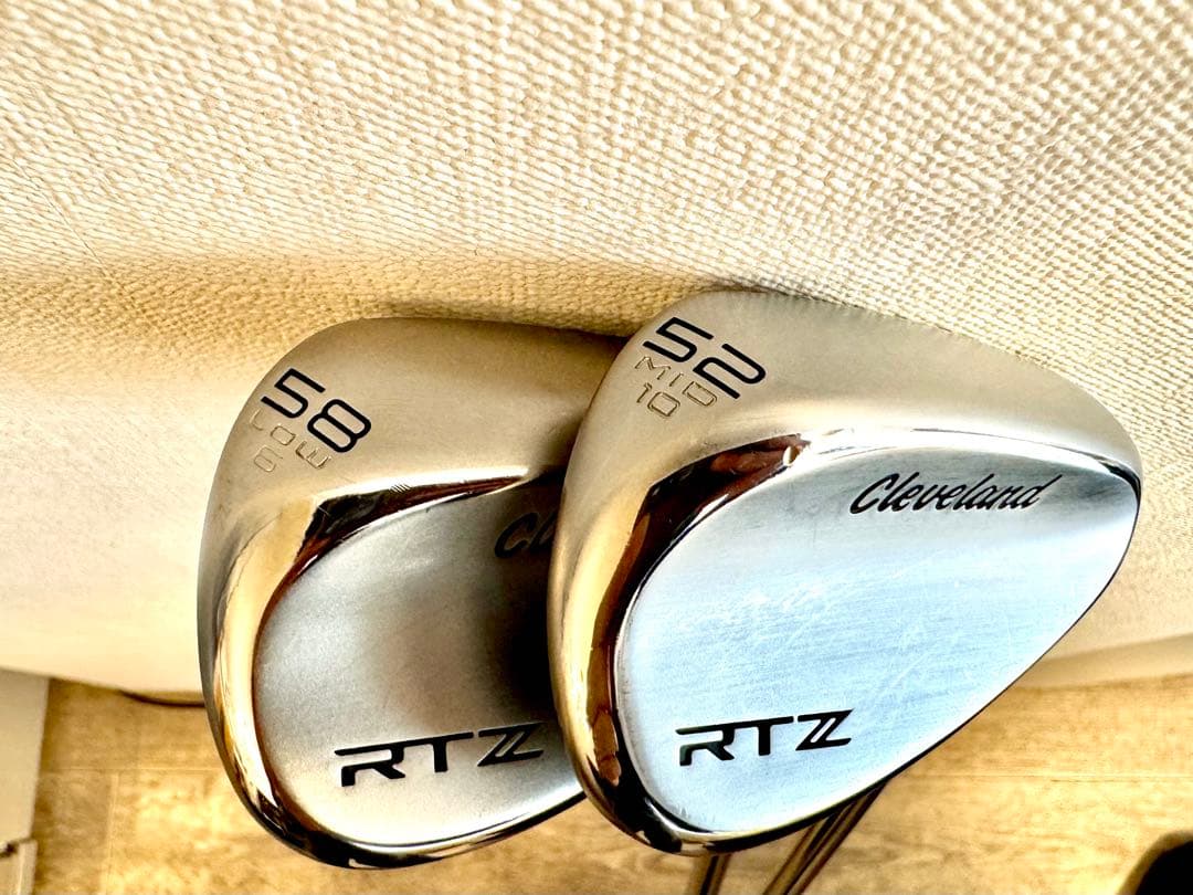 激レアグリップ！！　Cleveland RTZ ウェッジ 52度 58度