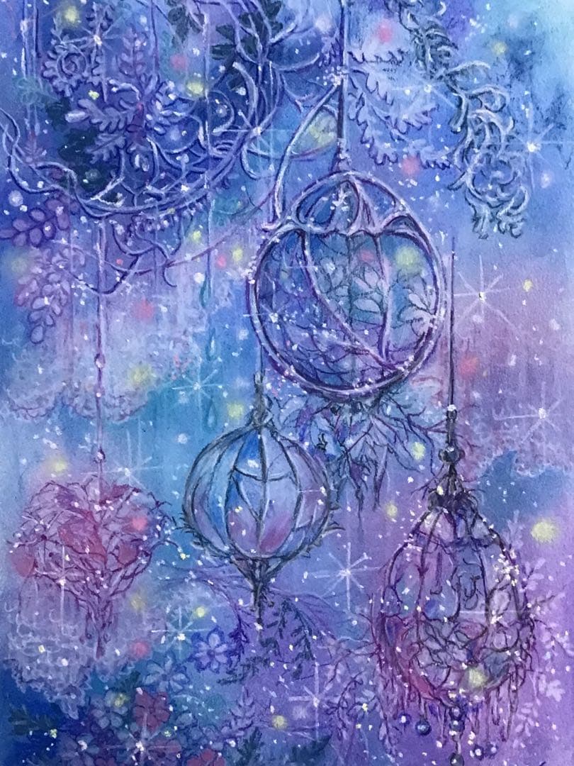 煌めきのシャンデリア