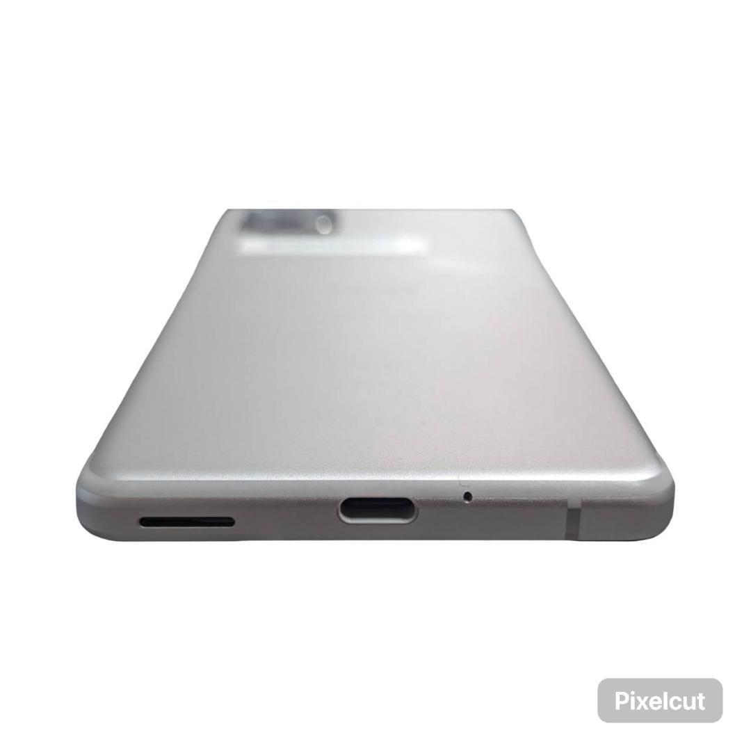 美品 AQUOS sense4 basic 64GB シルバー スマートフォン