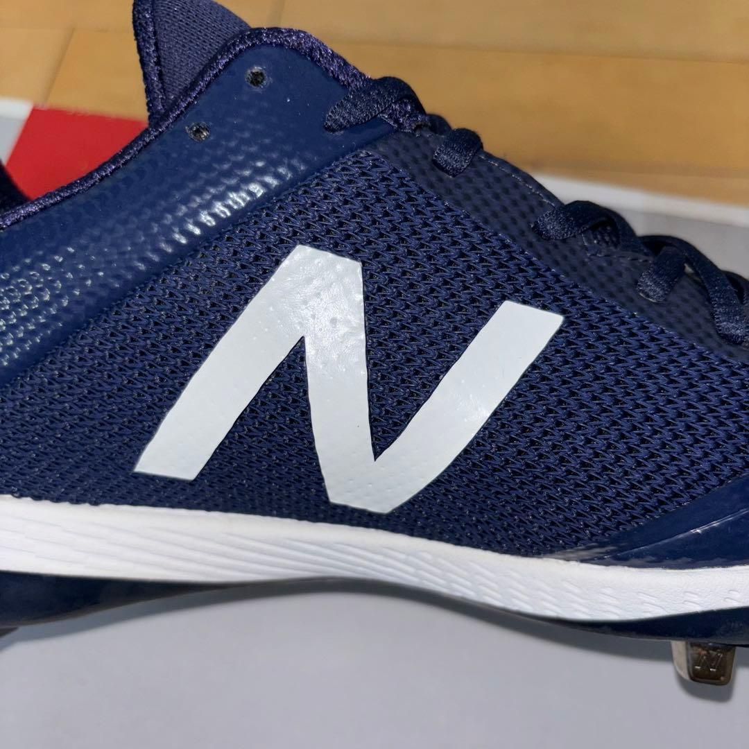 新品未使用 ニューバランス 野球 スパイク 30cm new balance 紺