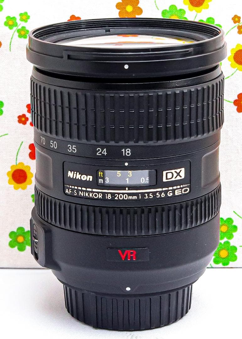ニコン Nikon AF-S DX 18-200㎜☆近距離から望遠まで！