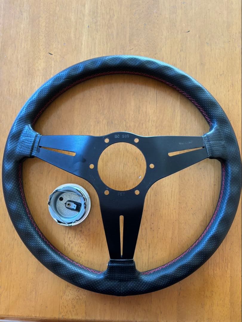 NARDI ステアリング SPORTS タイプラリーブラック　35φ