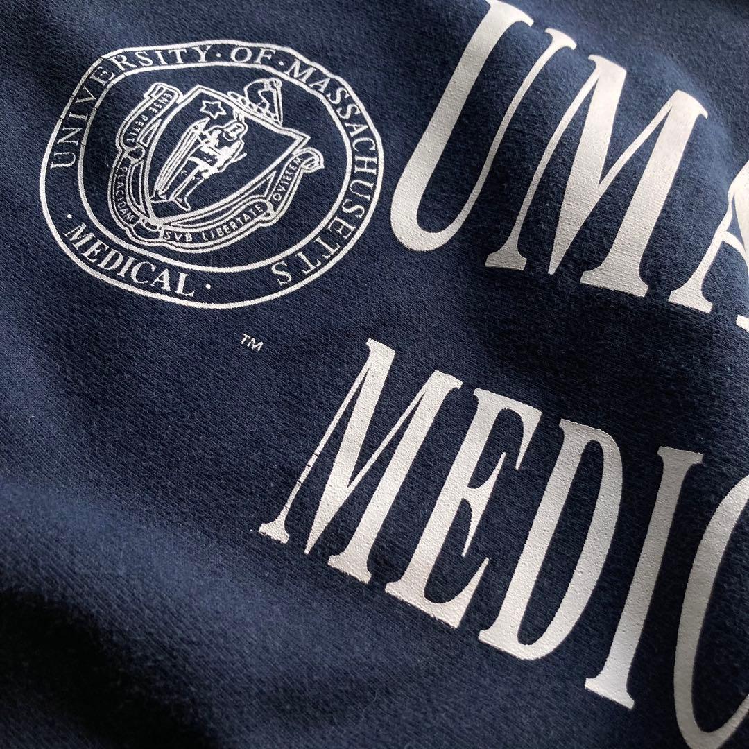 90s チャンピオン Massachusettsリバースウィーブ USA製 3段