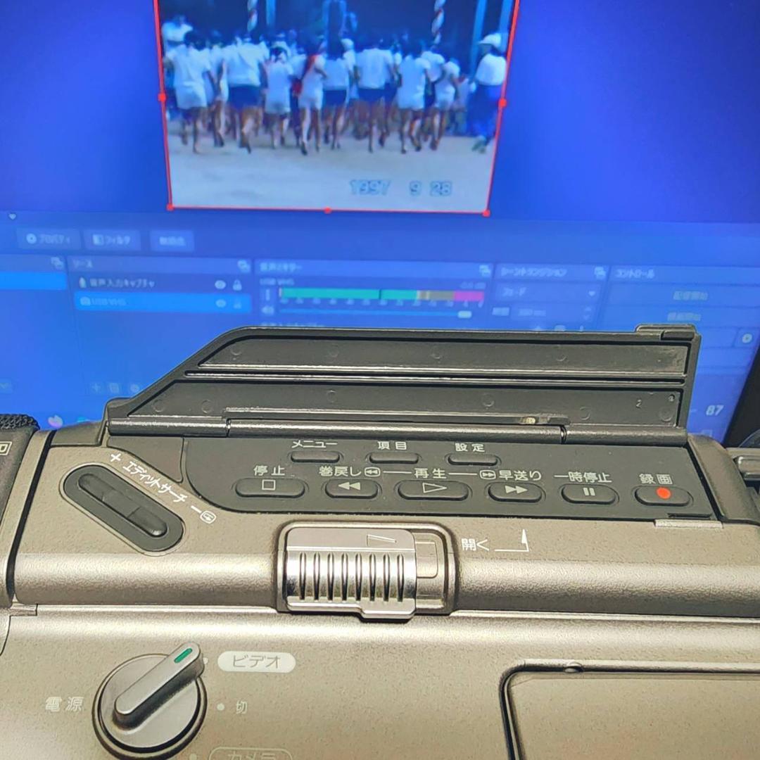 【動作確認済】高画質 Hi8 SONY 8ミリ ビデオカメラ CCD-TR2