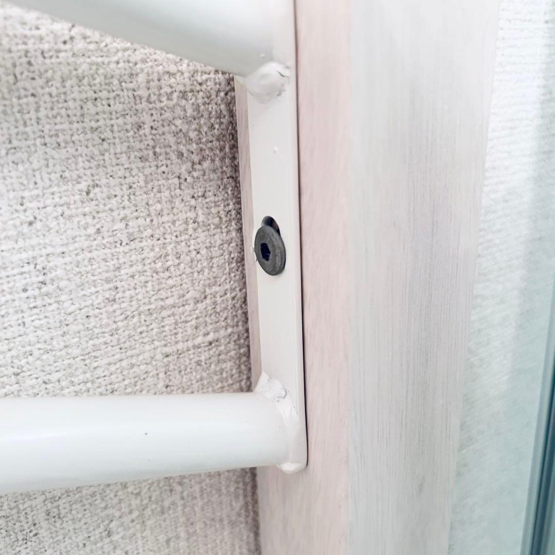 ロートアイアン　ベッドフレーム　シングル　ソファ型　白