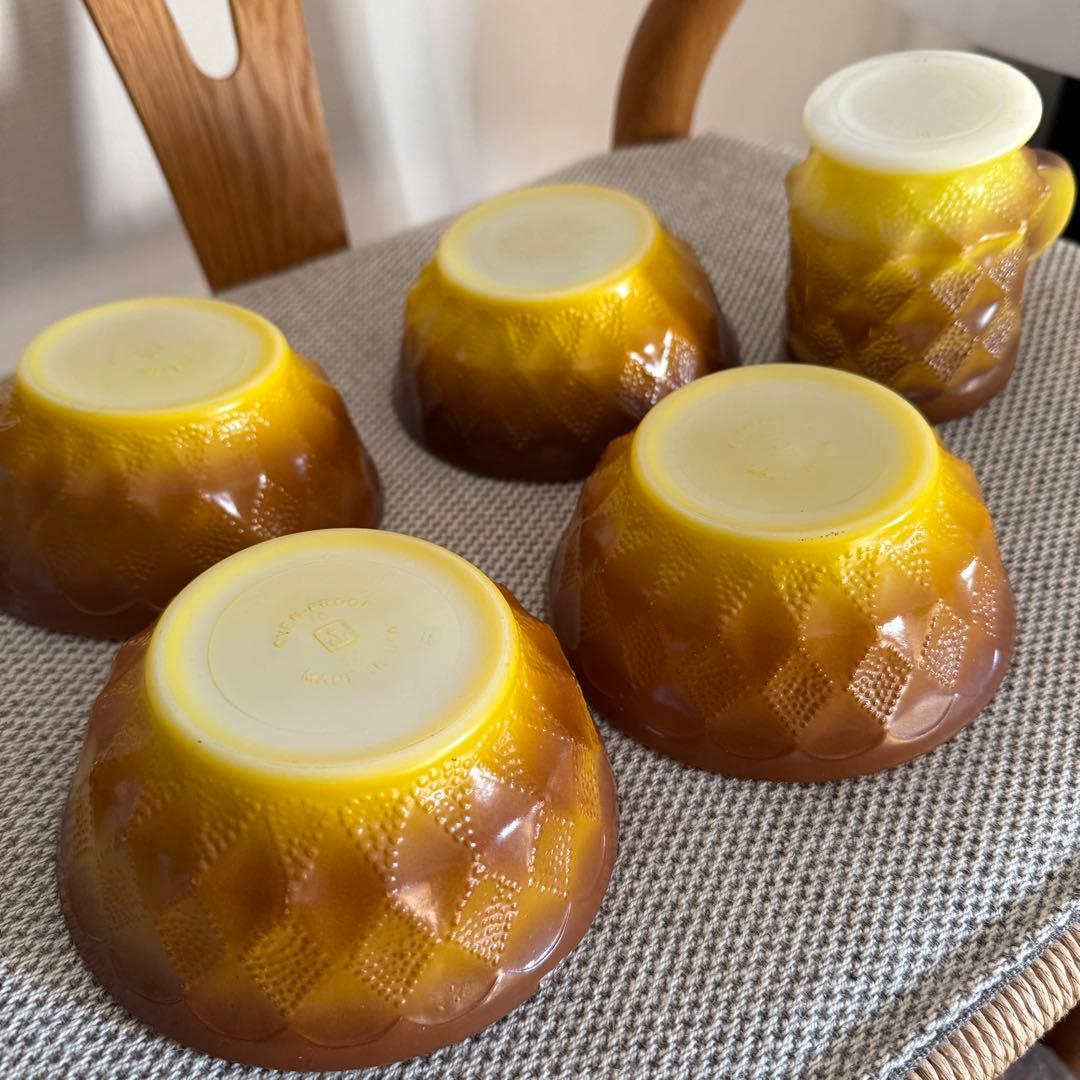 ファイヤーキング　キンバリー　シリアルボウル×4 マグカップ×1