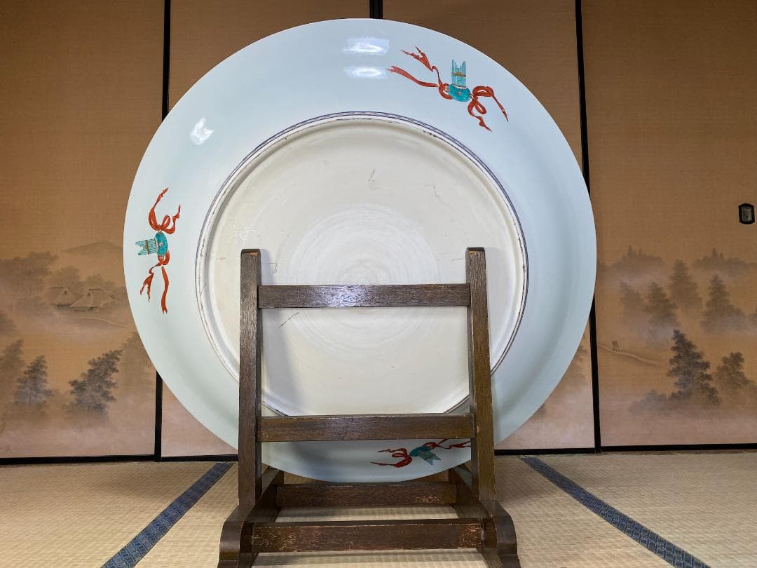 引き取り限定　神右衛門作　有田焼　大皿