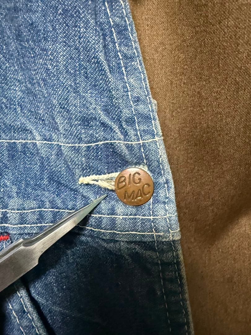 70s BIG MAC(ビッグマック) デニムオーバーオール