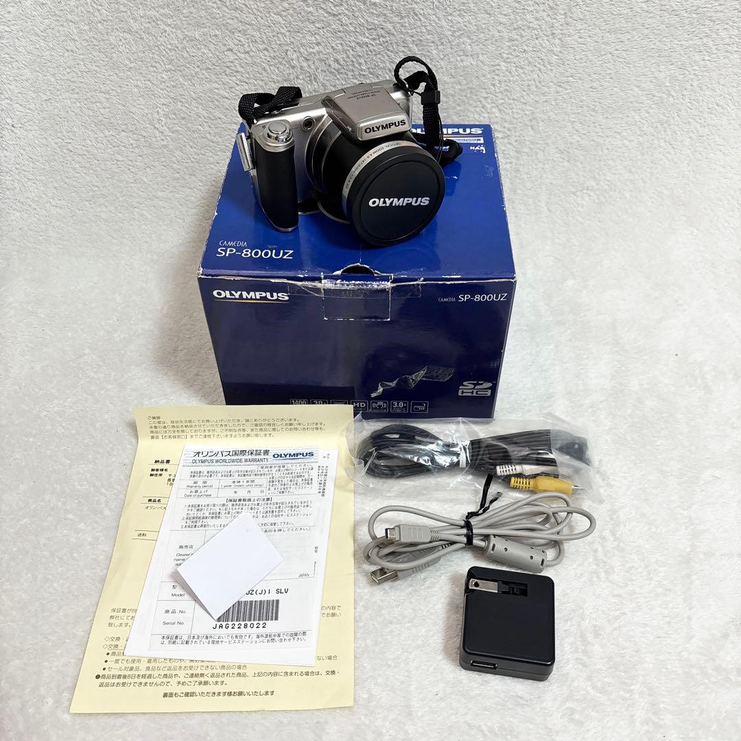 動作確認済み OLYMPUS SP-800UZ デジカメ デジタルカメラ