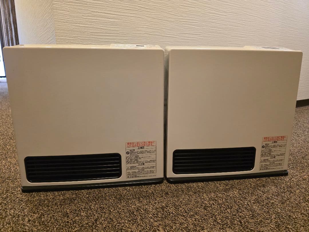 美品　2台特価リンナイガスファンヒーターSRC-364E 　SRC-362E