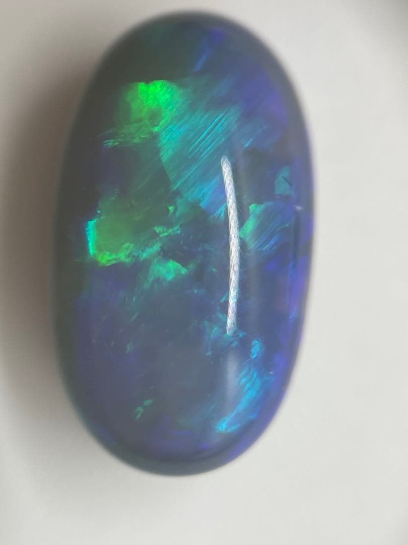 ブラックオパール7.481ct ルース　ソーティング付き