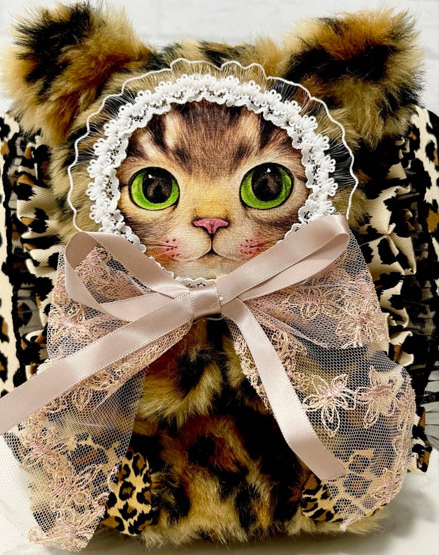 ゆ*ら様 ♡コヤンイサムチョン♡着ぐるみサンダーちゃん♡レオパード♡ラウンドトー