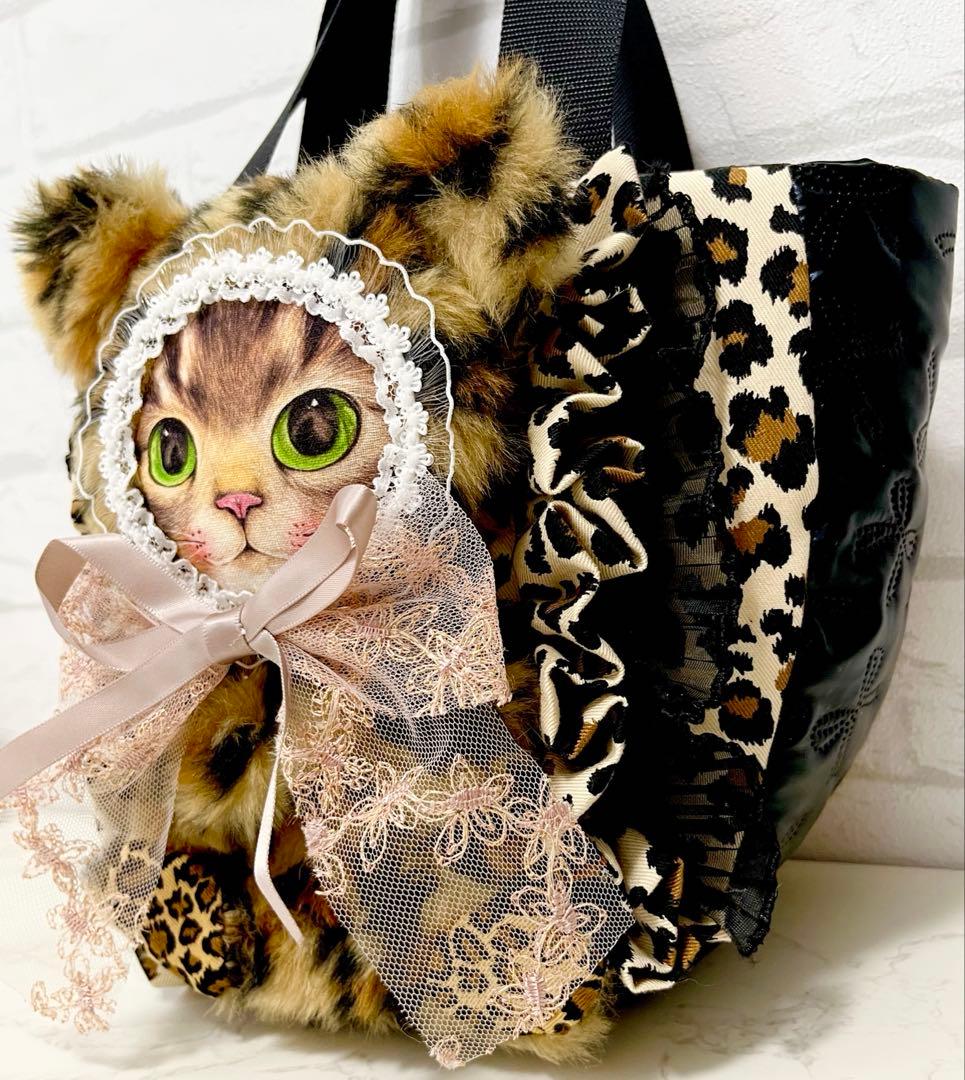 ゆ*ら様 ♡コヤンイサムチョン♡着ぐるみサンダーちゃん♡レオパード♡ラウンドトー