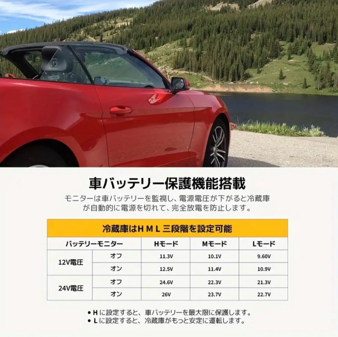 【やる気スイッチさん専用】LVYUAN ポータブル冷蔵庫 40L 車載冷蔵庫