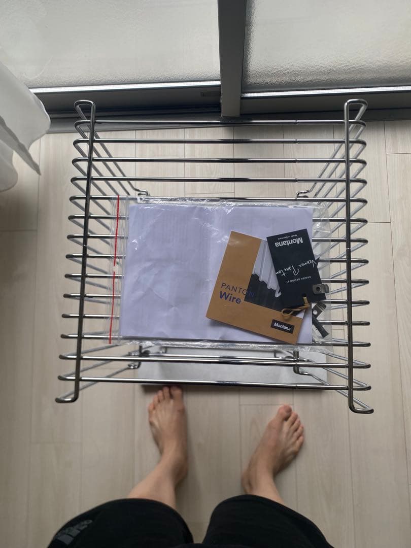 パントンワイヤー　クローム　一つ