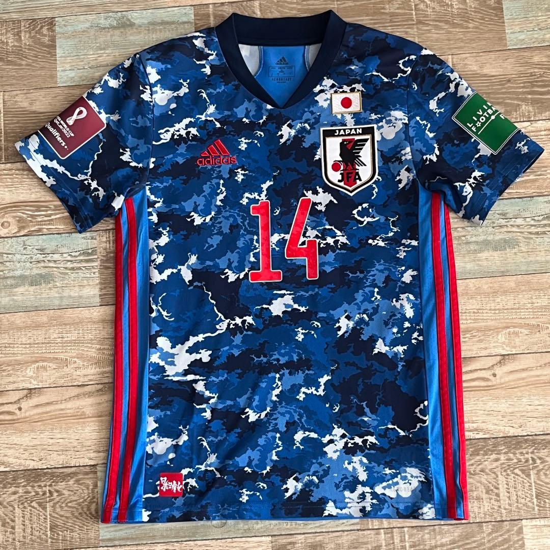 日本代表 伊東純也 2022W杯最終予選 ユニフォーム スタッドランス