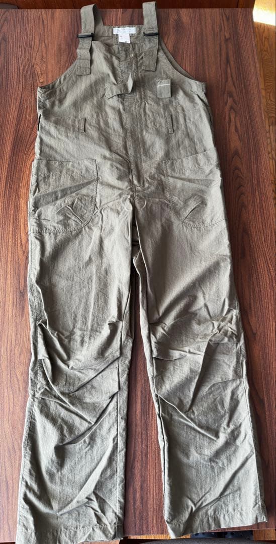 AXESQUIN ELEMENTS タッサーナイロンのオーバーオール（三）