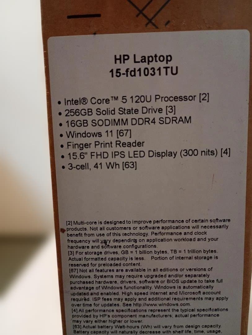 その他ノートPC本体 HP Laptop