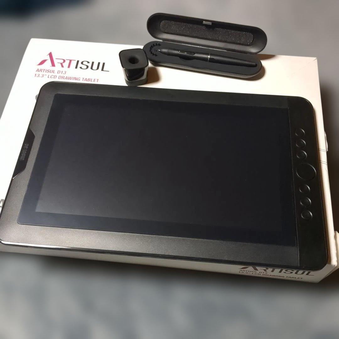ARTISUL D13 13.3インチ液晶ペンタブレット本体（箱付き）