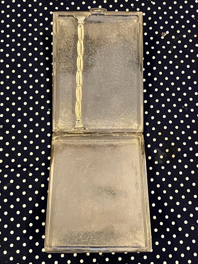 Sarome シガレットケース (シルバー製)