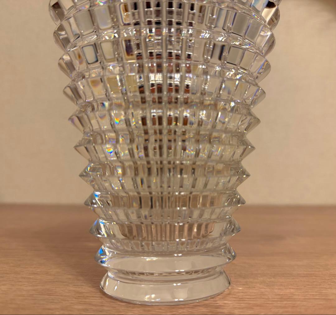 バカラ　アイベースS フラワーベース　花瓶　クリスタルガラス　箱付き