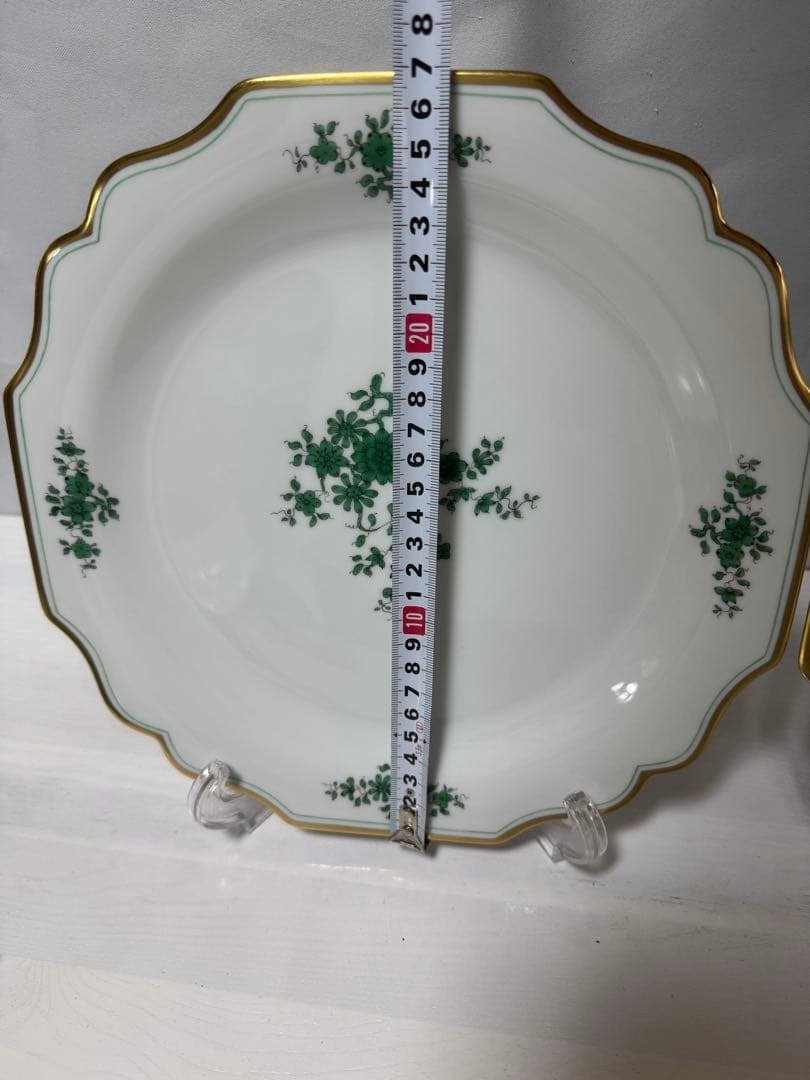 未使用品アウガルテン ウィーン プリンスオイゲン プレート 27cm ペア