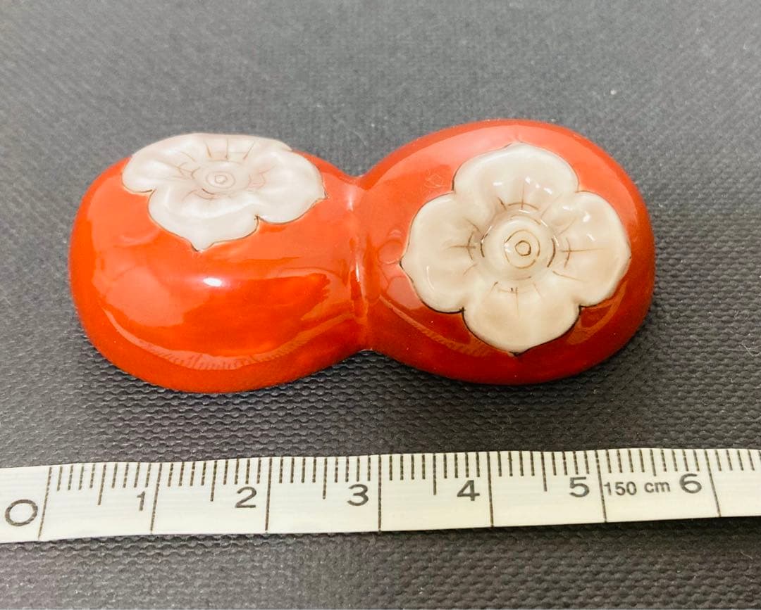 14代柿右衛門　柿形　箸置き