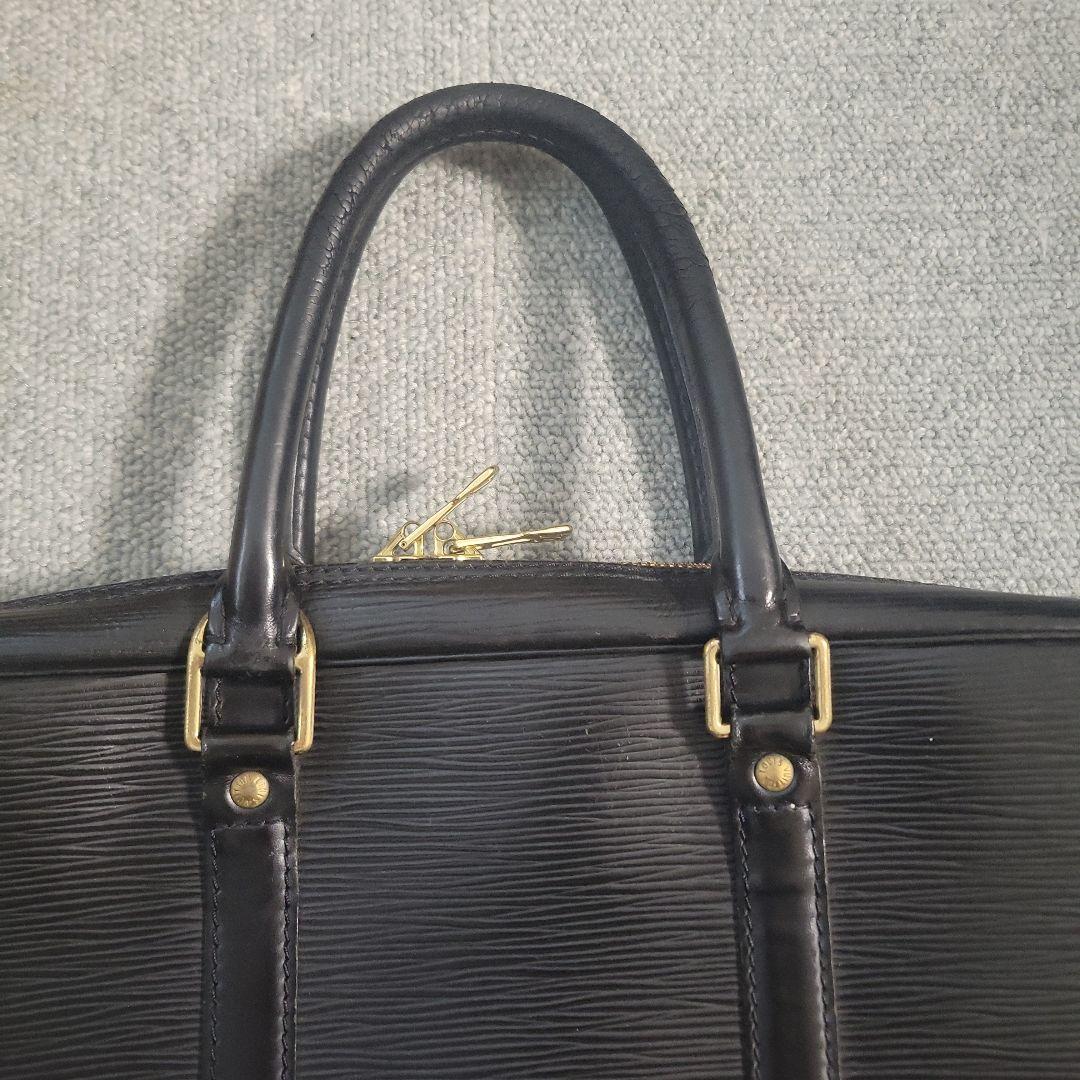ルイヴィトン Louisvuitton エピ ビジネスバッグ レザー ブラック