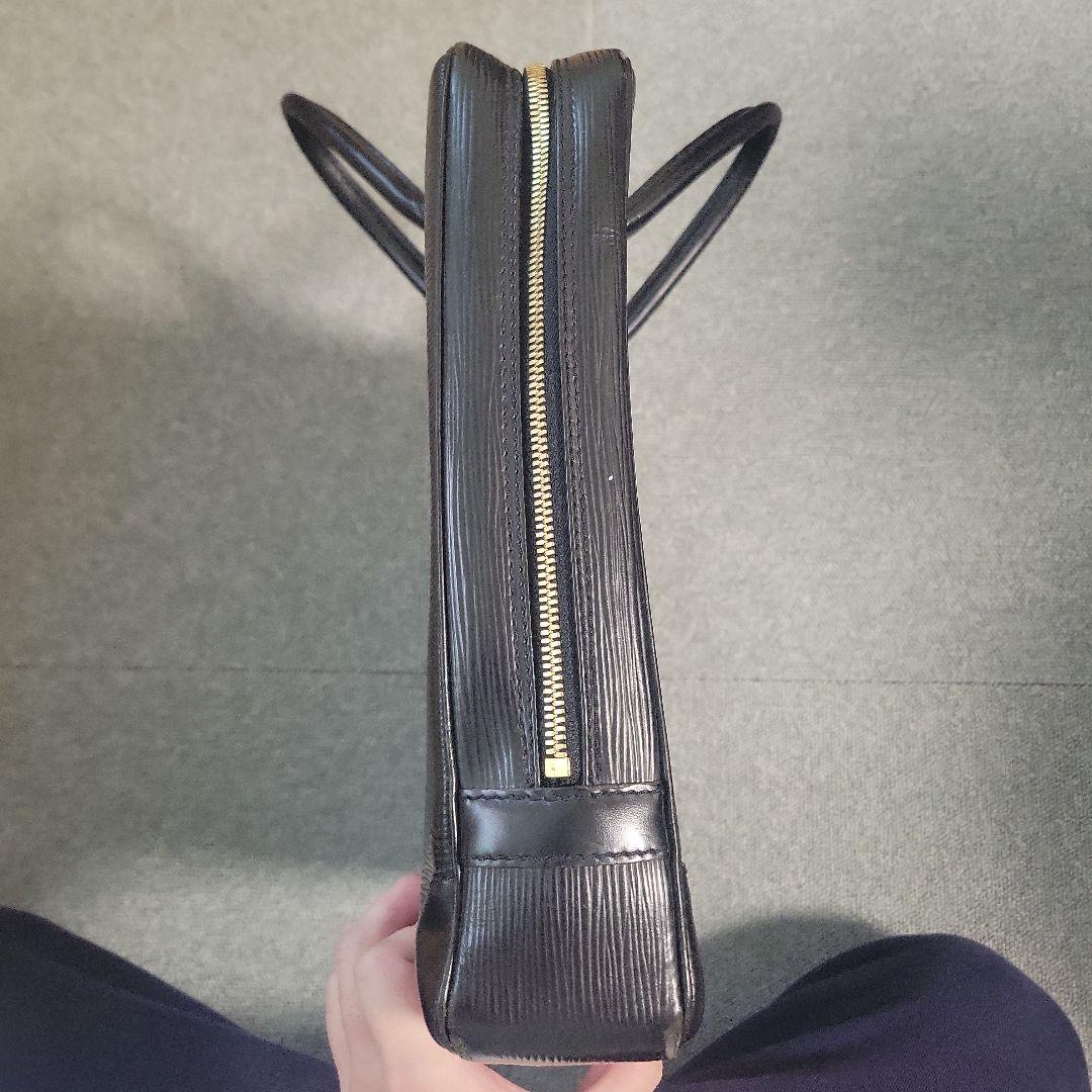 ルイヴィトン Louisvuitton エピ ビジネスバッグ レザー ブラック
