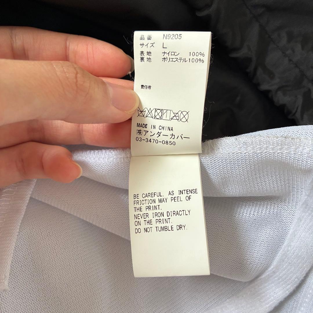 美品✨アンダーカバー undercover コーチジャケット ブラック メンズL