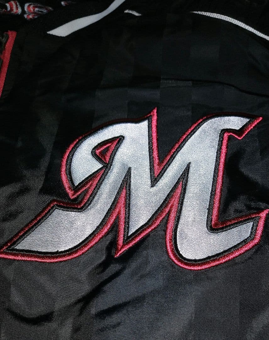 千葉ロッテマリーンズ・生山裕人 実使用ゲーマージャケット長袖