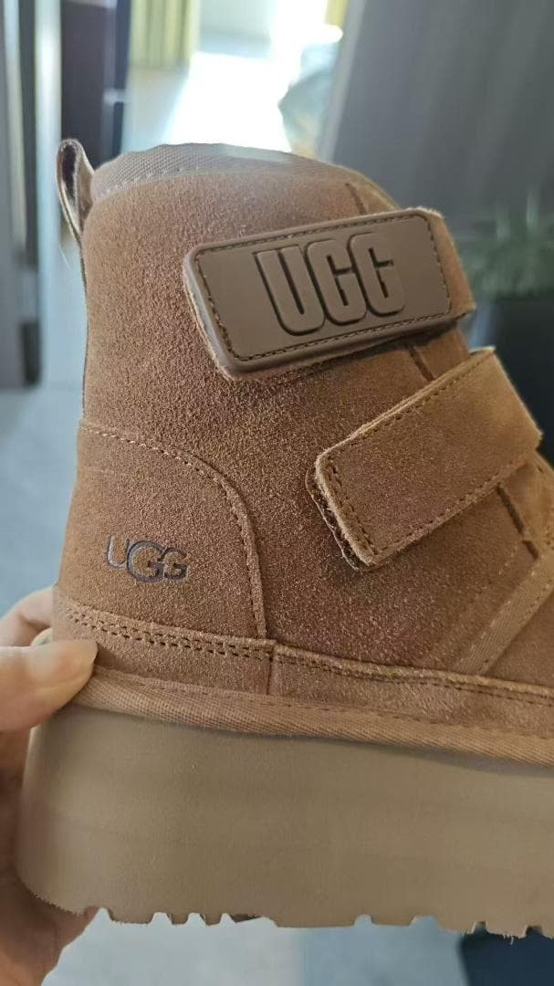 UGG アグ ムートン ブーツ 厚底 24cm
