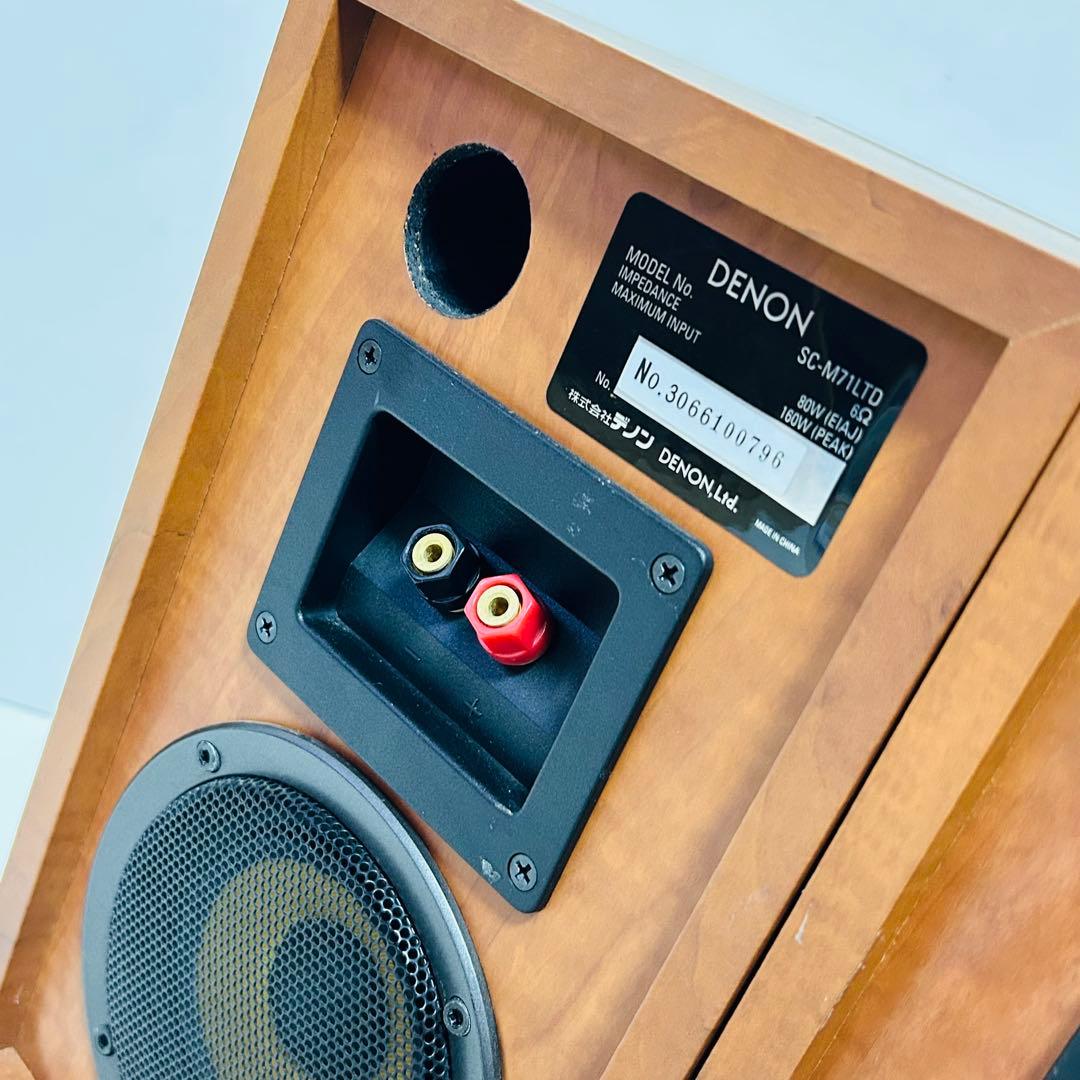 【希少極美品】DENON 3way 4スピーカー SC-M71LTD リミテッド