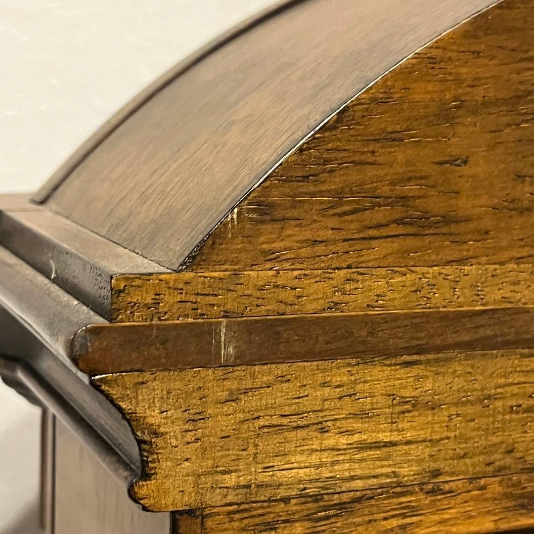 BULOVA ブローバ 置時計 クオーツ チャイム 木製 クラシック 振り子時計