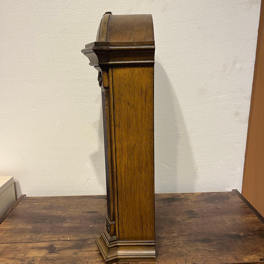 BULOVA ブローバ 置時計 クオーツ チャイム 木製 クラシック 振り子時計