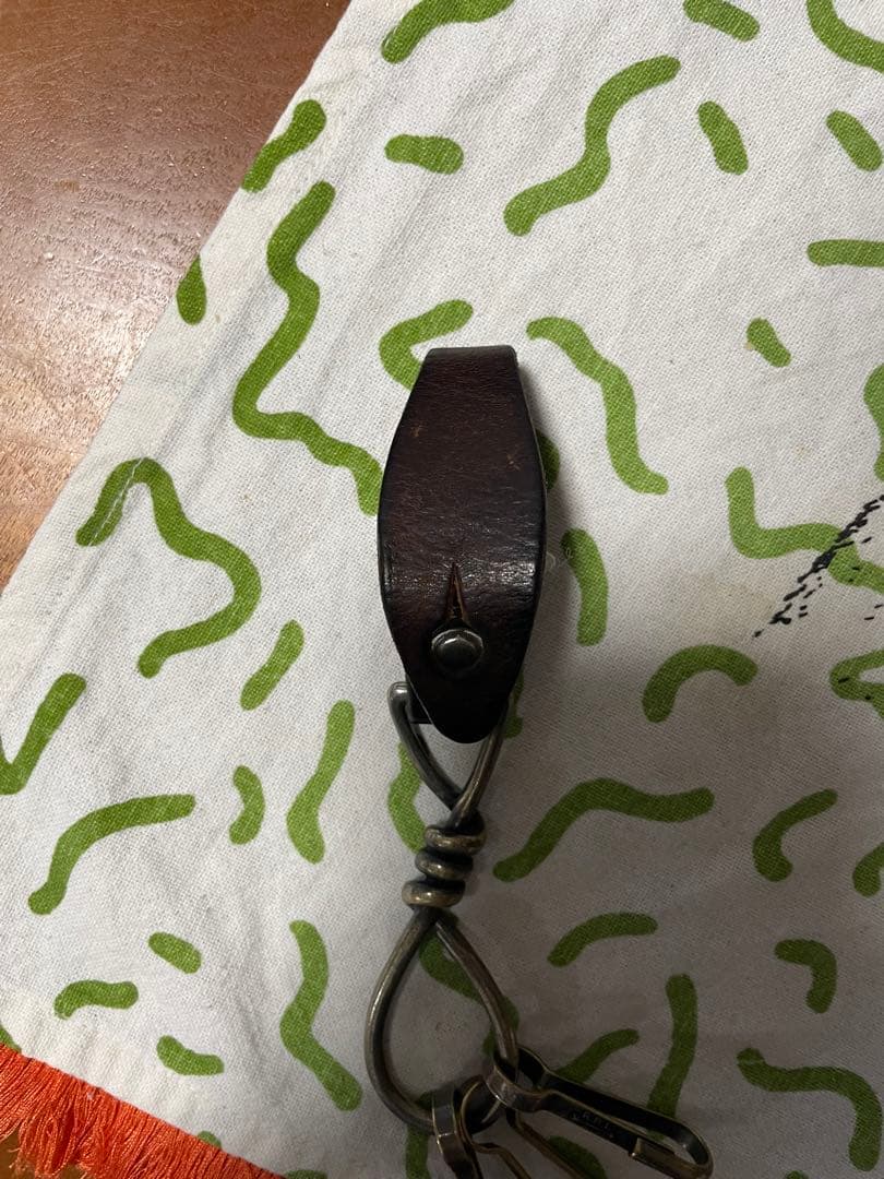 RRL レザー キー フォブ