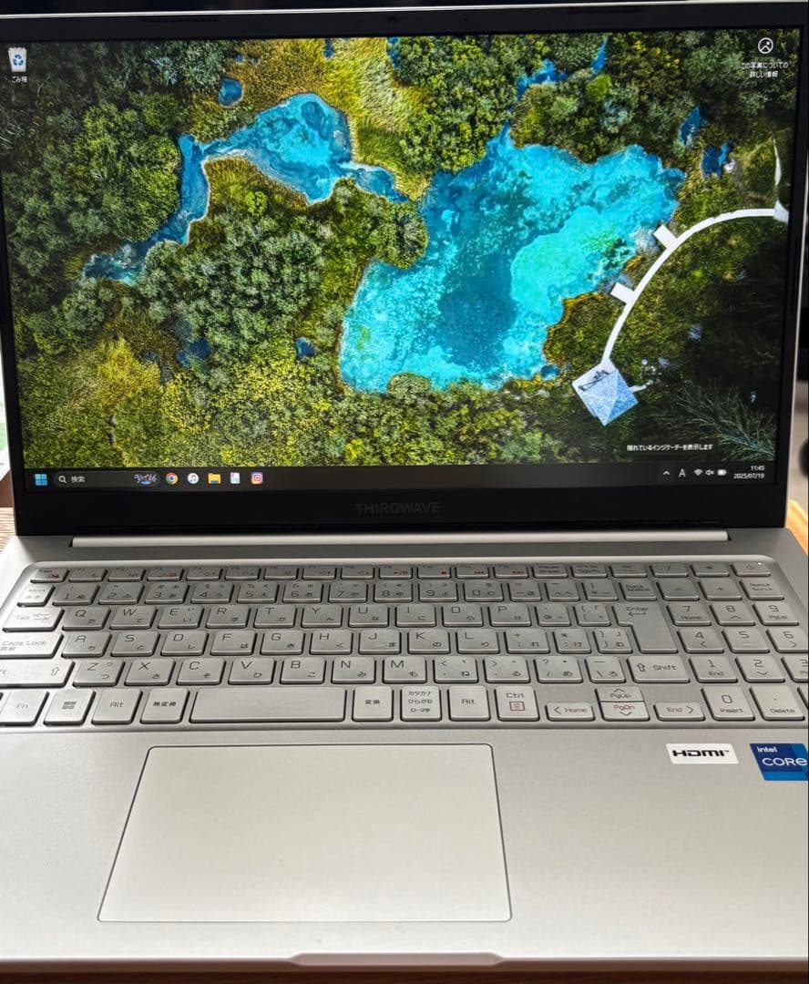 【定価130,980円】高性能ノートPC（THIRDWAVE DX-R7）