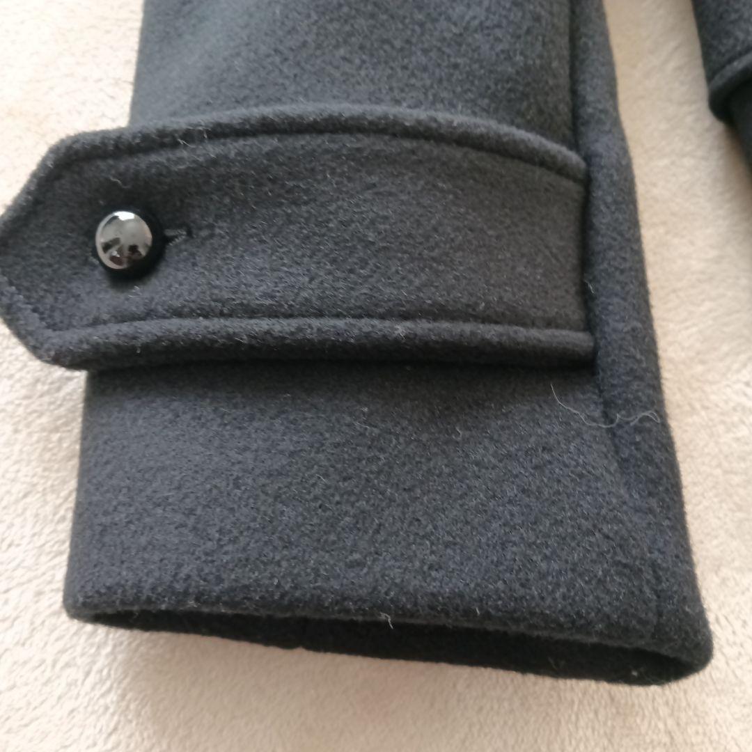 【美品】BALENCIAGA ダッフルコートブラック メンズ　48