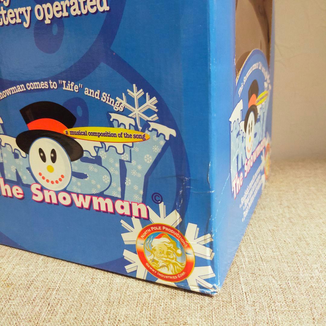 【レア】1997年製　ヴィンテージ　歌うスノーマン　クリスマス　Xmas　飾り