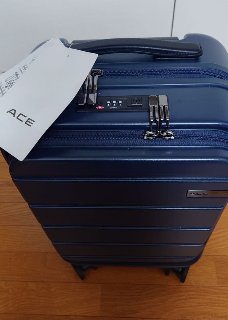 新品未使用品 ACEスーツケース(Sサイズ 29L) ネイビー機内持ち込み可