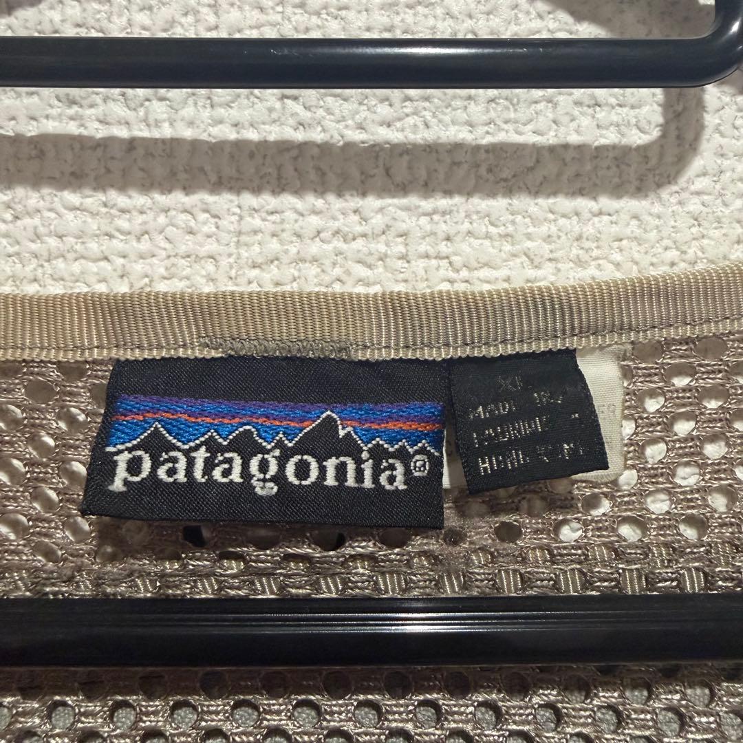 90's patagonia フィッシングベスト XLサイズ