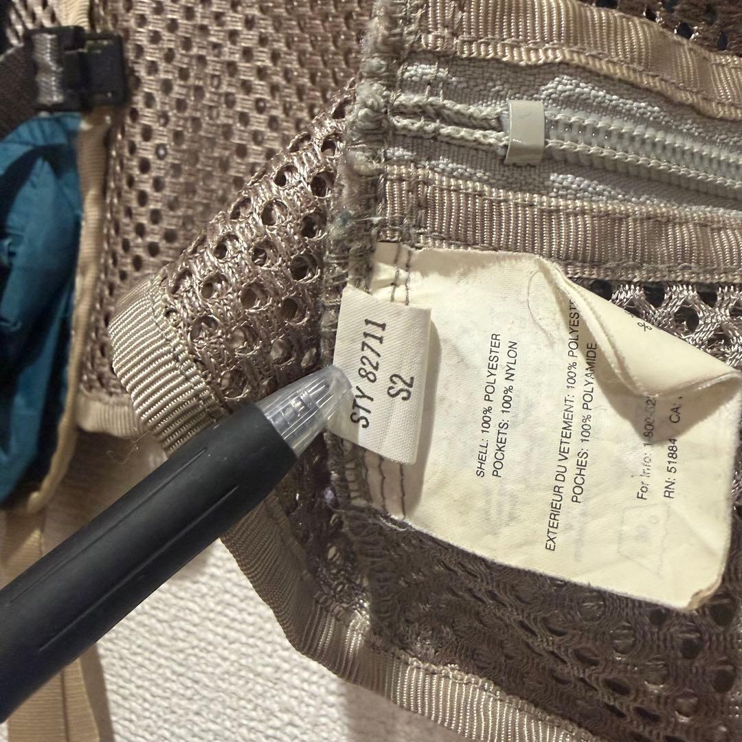 90's patagonia フィッシングベスト XLサイズ